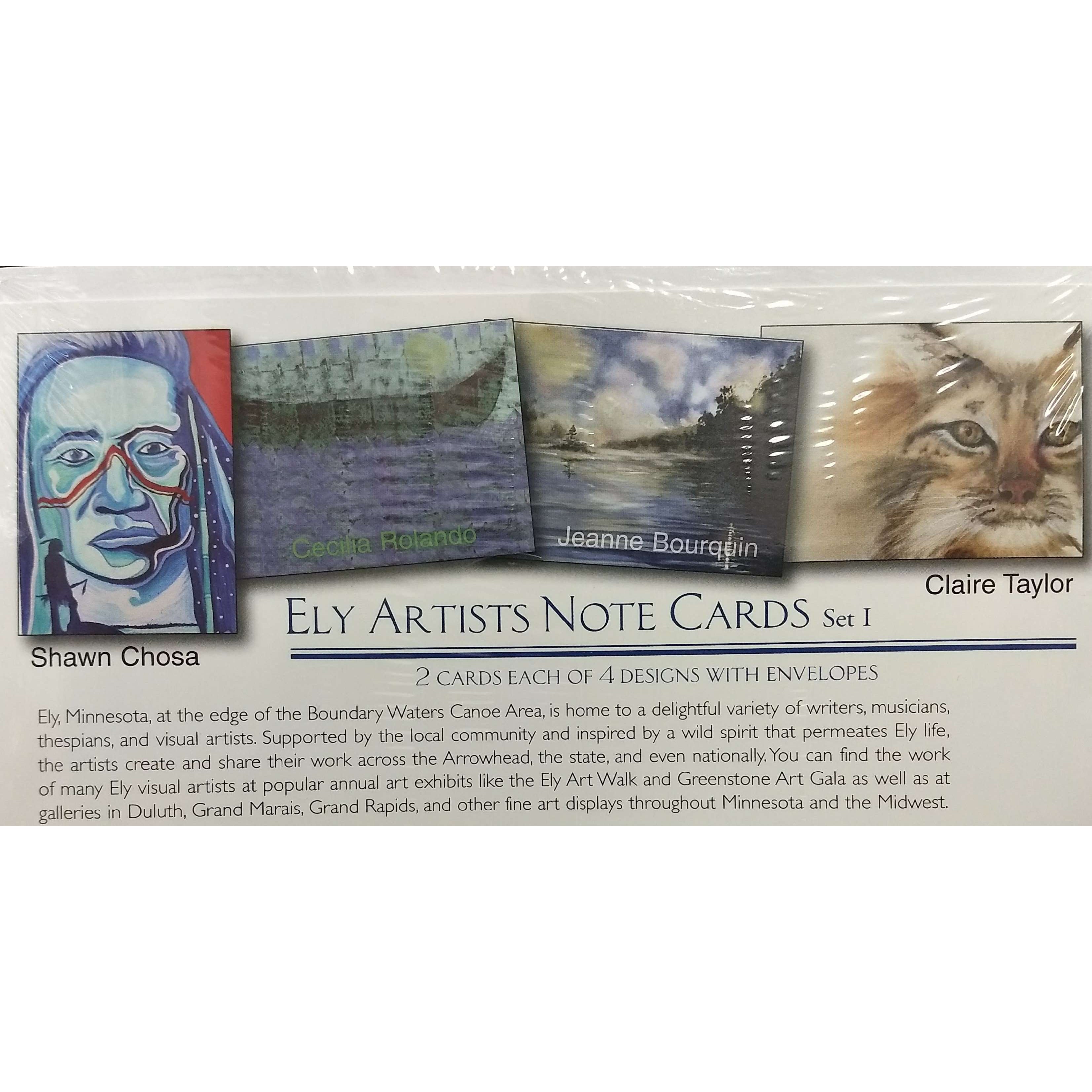 Legacy Bound-Ely Minnesota Artists Notecard Pack-LB10408-Legacy Toys