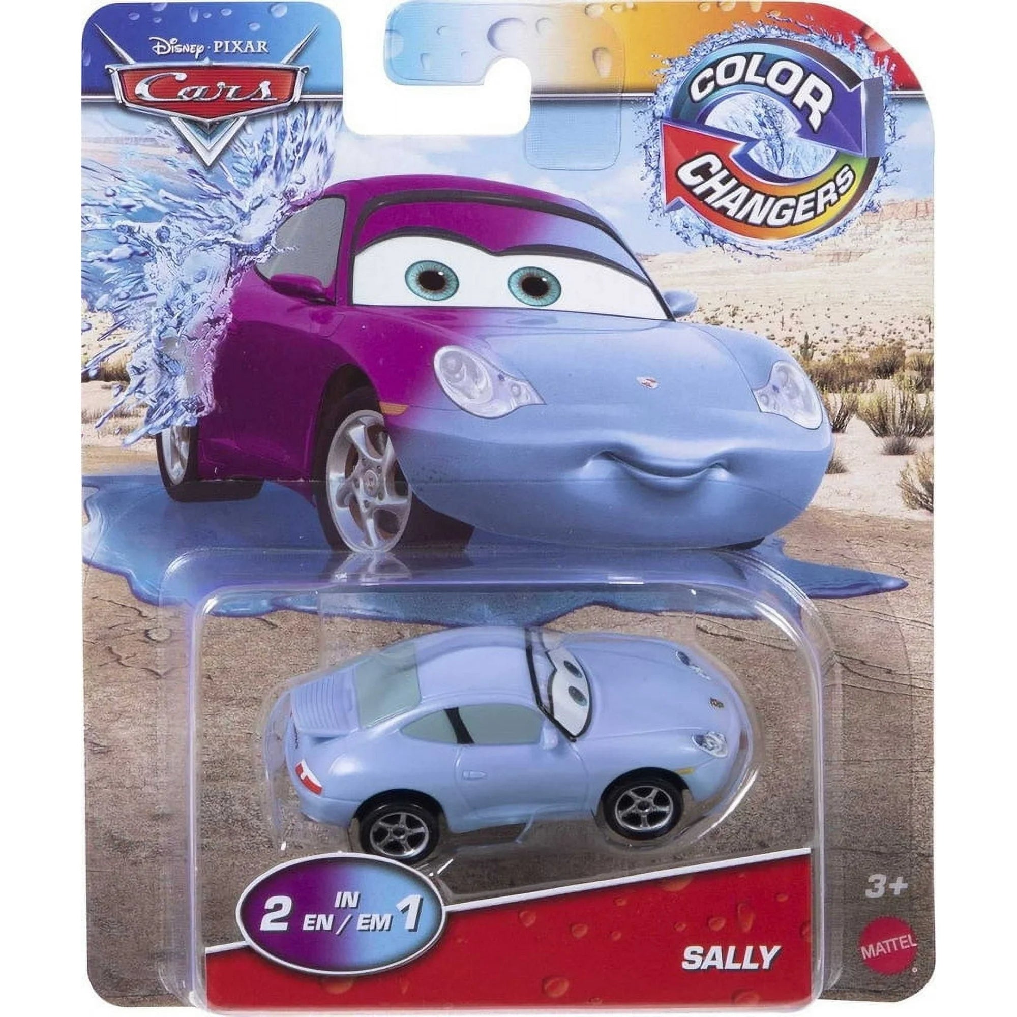 Legacy Toys-Disney Pixar Cars Color Changers - Sally-HDM99-Legacy Toys