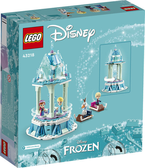 Lego-Anna and Elsa's Magical Carousel-43218-Legacy Toys