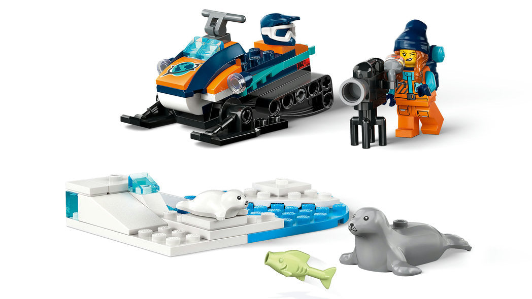 Lego-Arctic Explorer Snowmobile-60376-Legacy Toys