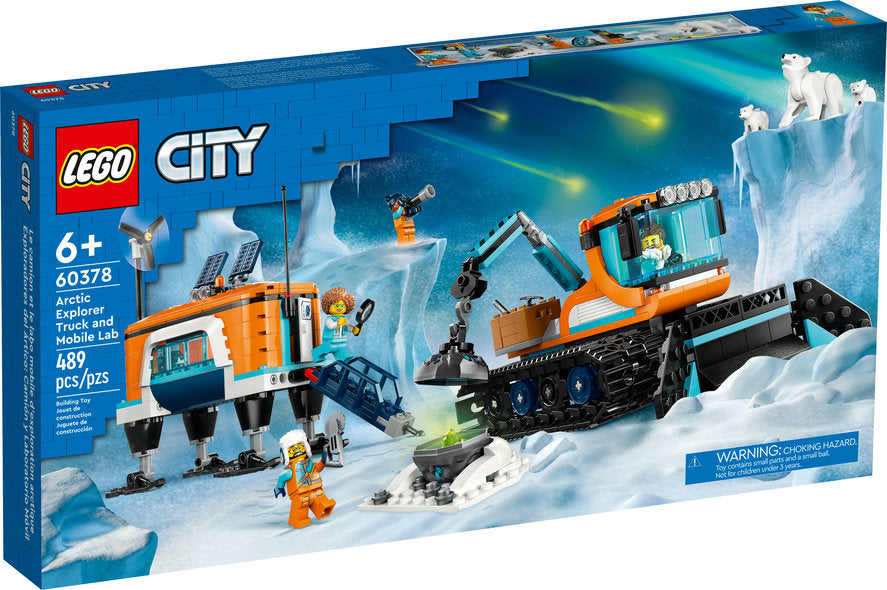 Lego-Arctic Explorer Truck and Mobile Lab-60378-Legacy Toys