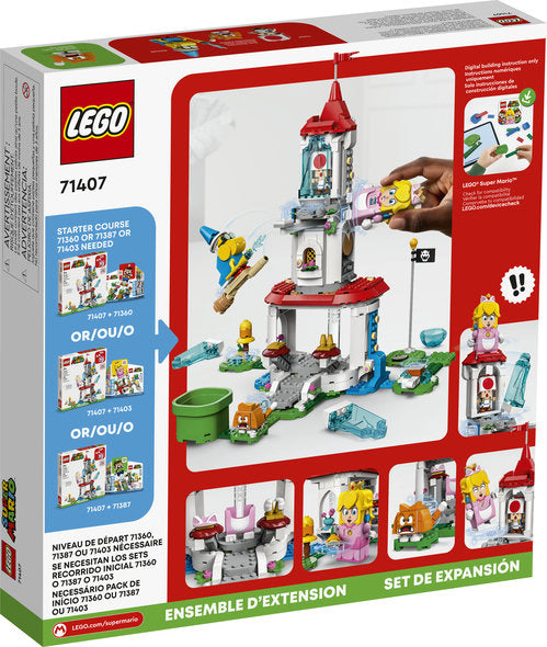 Lego-Cat Peach Suit and Frozen Tower Expansion Set-71407-Legacy Toys