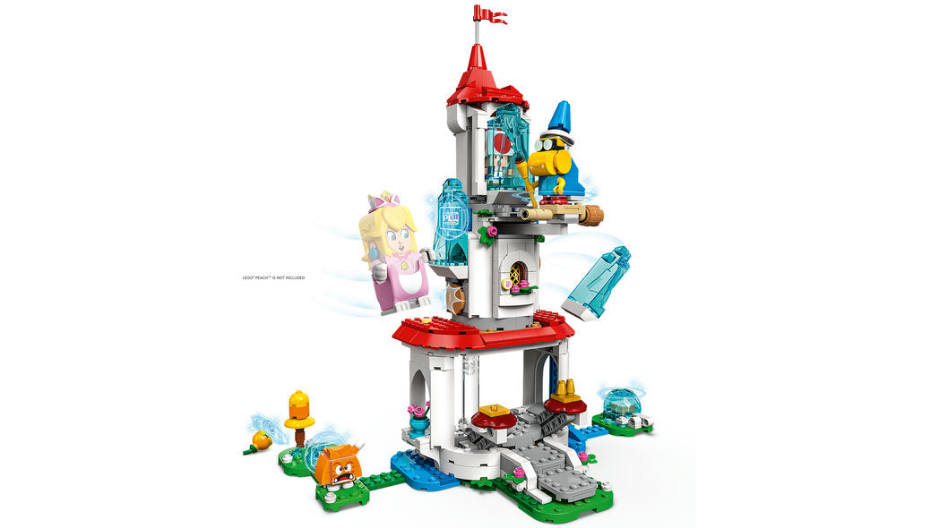 Lego-Cat Peach Suit and Frozen Tower Expansion Set-71407-Legacy Toys