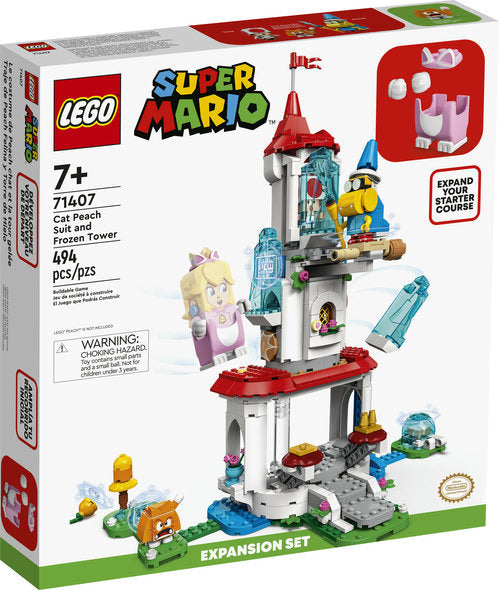 Lego-Cat Peach Suit and Frozen Tower Expansion Set-71407-Legacy Toys