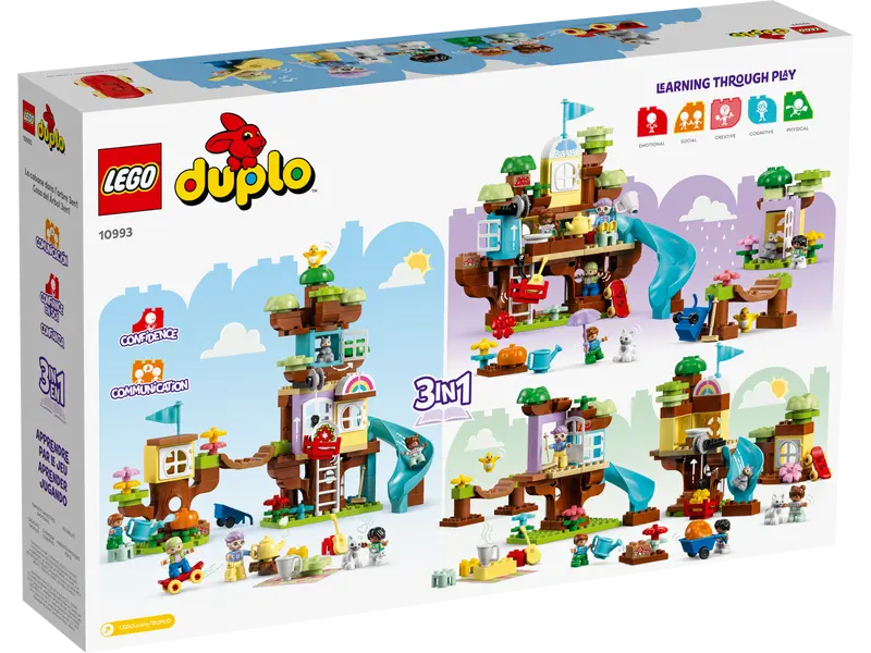 Lego-Duplo 3 in 1 Tree House-10993-Legacy Toys