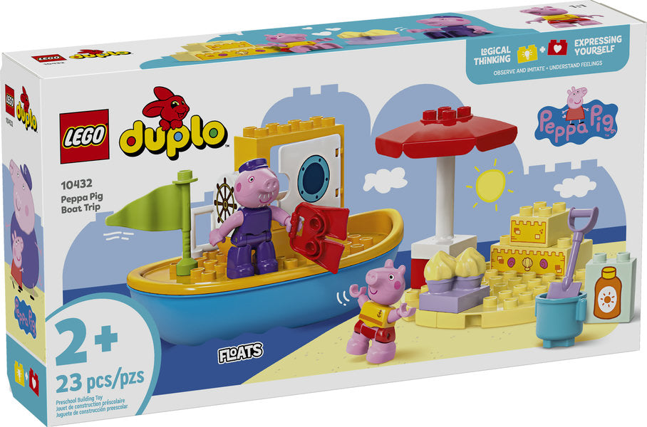 Lego-DUPLO - Peppa Pig Boat Trip-10432-Legacy Toys