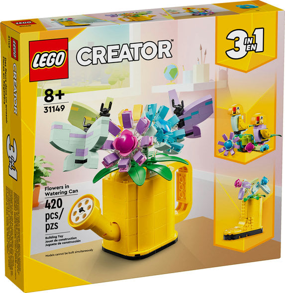 Lego-Flowers in Watering Can-31149-Legacy Toys