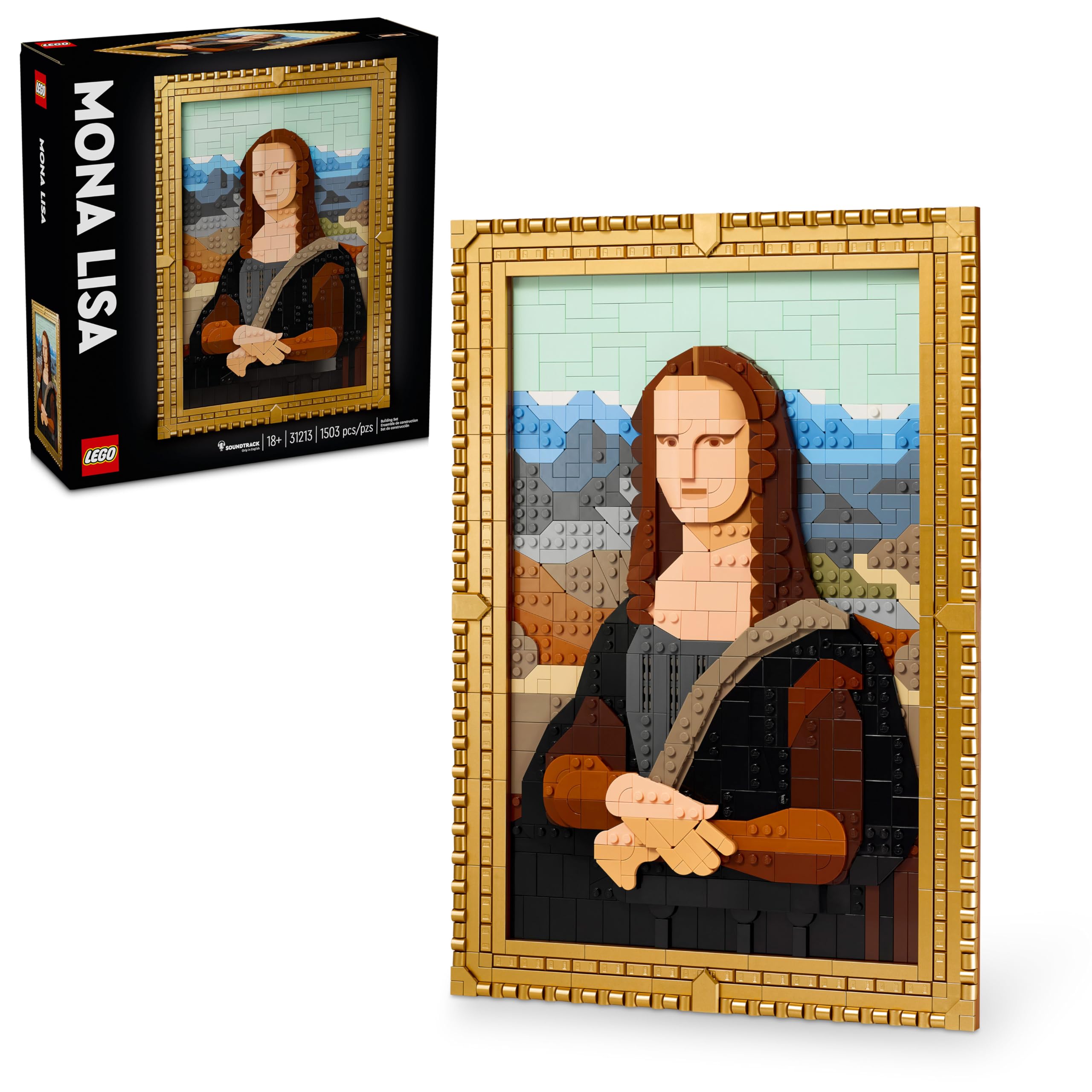 Lego-LEGO Art - Mona Lisa-31213-Legacy Toys