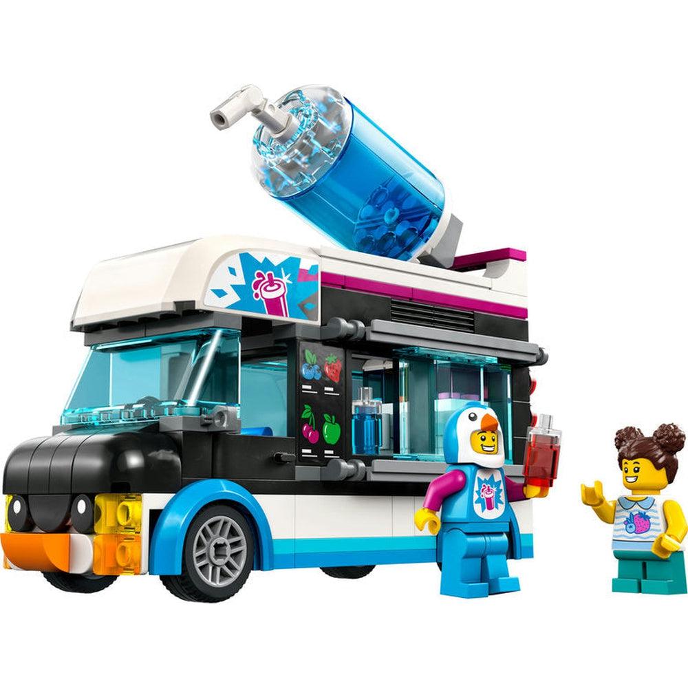 Lego-LEGO City Penguin Slushy Van-60384-Legacy Toys