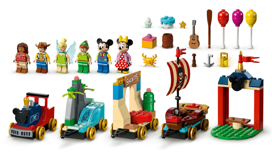 Lego-LEGO Disney - Disney Celebration Train-43212-Legacy Toys