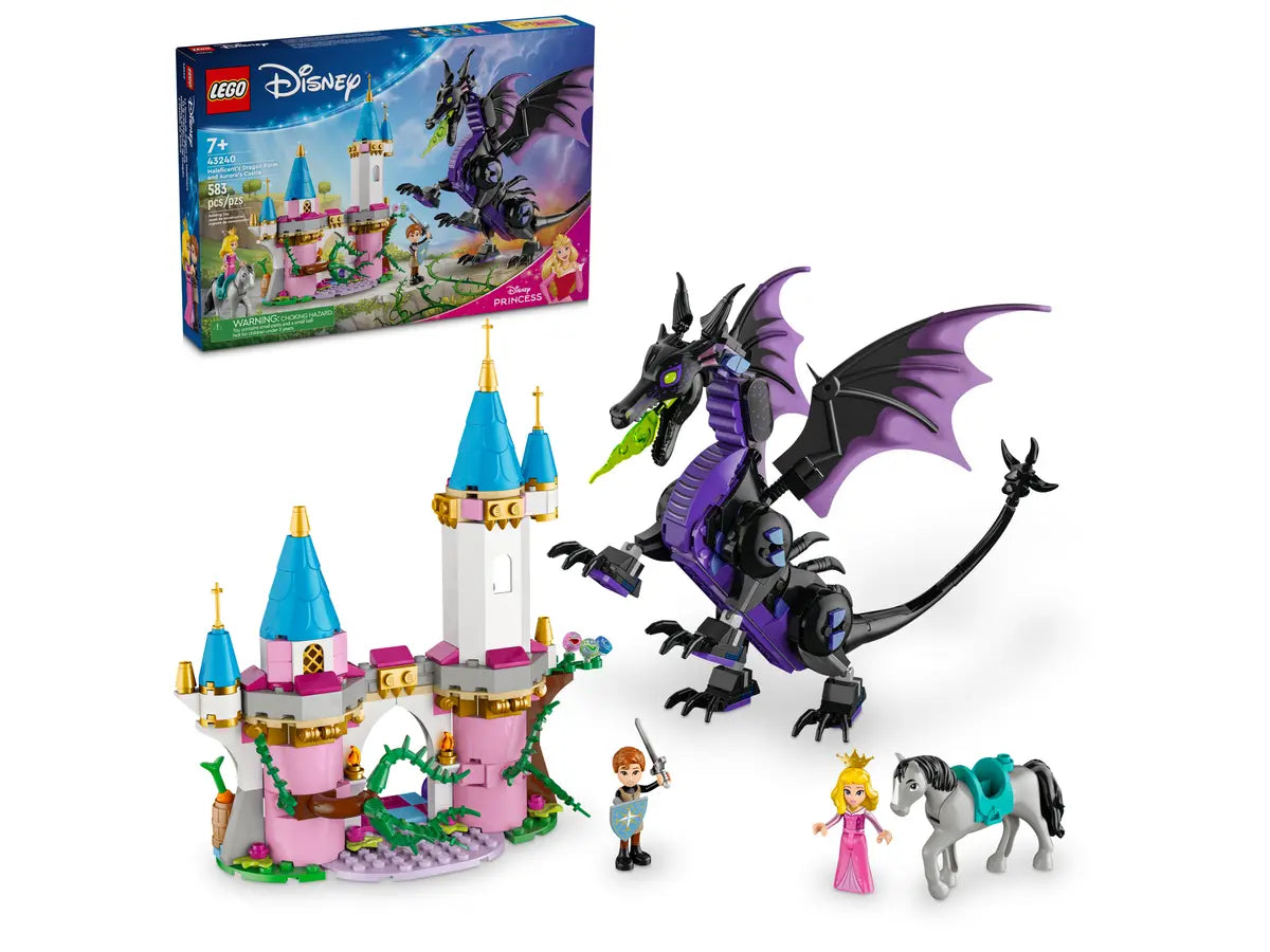 Lego-LEGO Disney - Maleficent's Dragon Form-43240-Legacy Toys