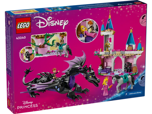 Lego-LEGO Disney - Maleficent's Dragon Form-43240-Legacy Toys