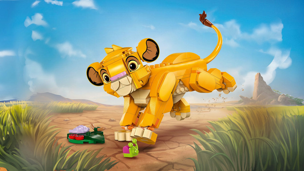 Lego-LEGO Disney - Simba the Lion King Cub-43243-Legacy Toys