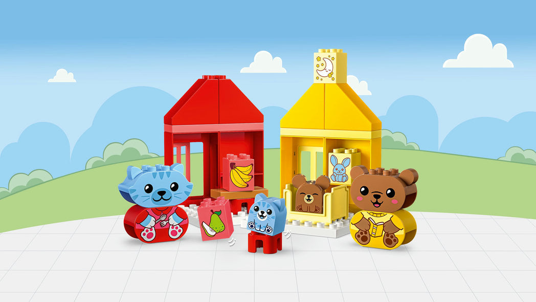 Lego-Daily Routines: Eating & Bedtime-10414-Legacy Toys