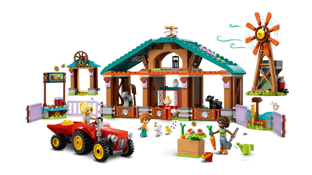 Lego-LEGO Friends - Farm Animal Sanctuary-42617-Legacy Toys