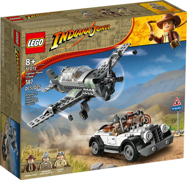 Lego-LEGO Indiana Jones Fighter Plane Chase-77012-Legacy Toys