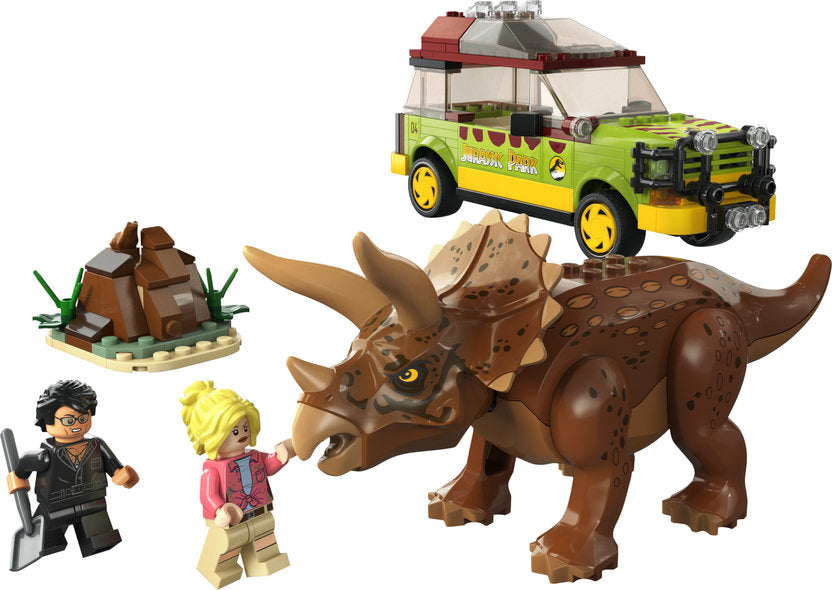 Lego-LEGO Jurassic World Triceratops Research-76959-Legacy Toys