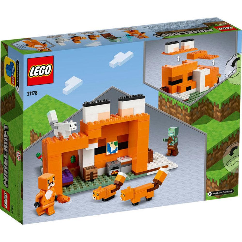 Lego-LEGO Minecraft The Fox Lounge-21178-Legacy Toys