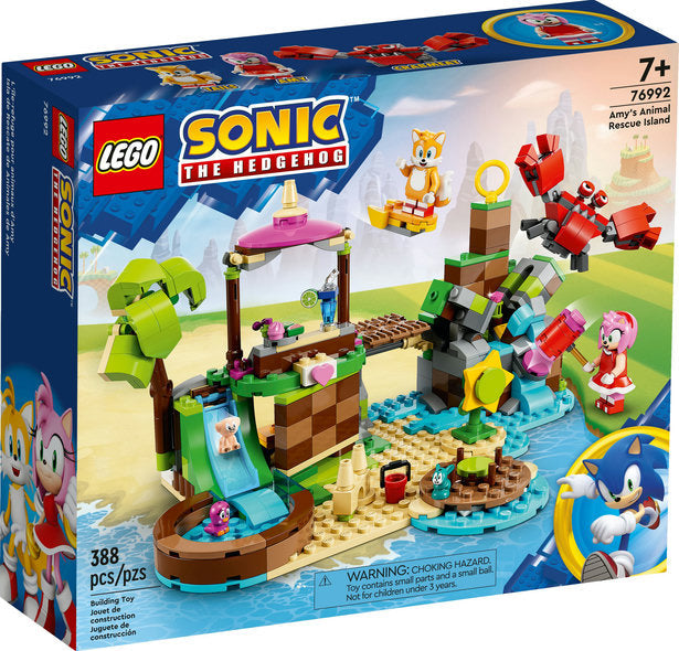 Lego-LEGO Sonic - Amy's Animal Rescue Island-76992-Legacy Toys