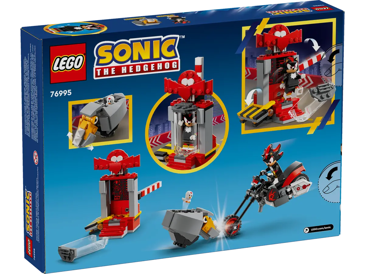 Lego-LEGO Sonic - Shadow the Hedgehog Escape-76995-Legacy Toys