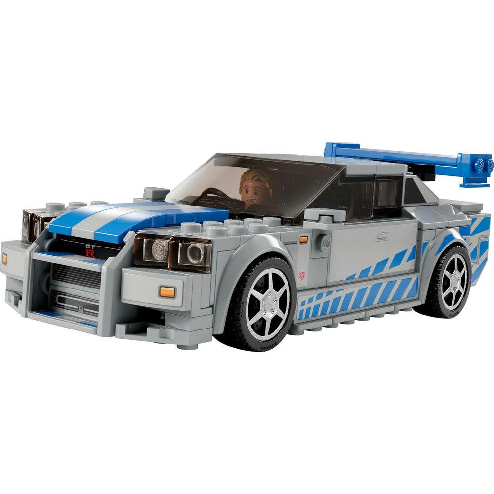 Lego-LEGO Speed Champions 2 Fast 2 Furious Nissan Skyline GT-R-76917-Legacy Toys