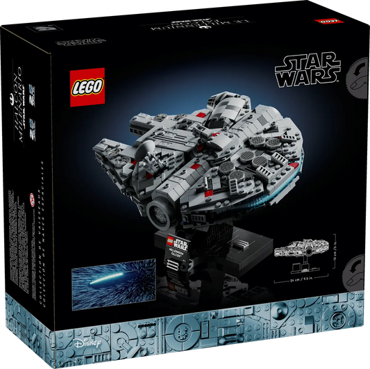 Lego-LEGO Star Wars 25th Anniversary - Millennium Falcon-75375-Legacy Toys