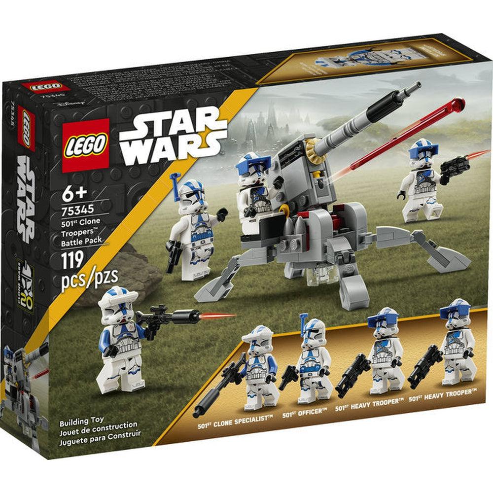 Lego-LEGO Star Wars 501st Clone Troopers Battle Pack-75345-Legacy Toys