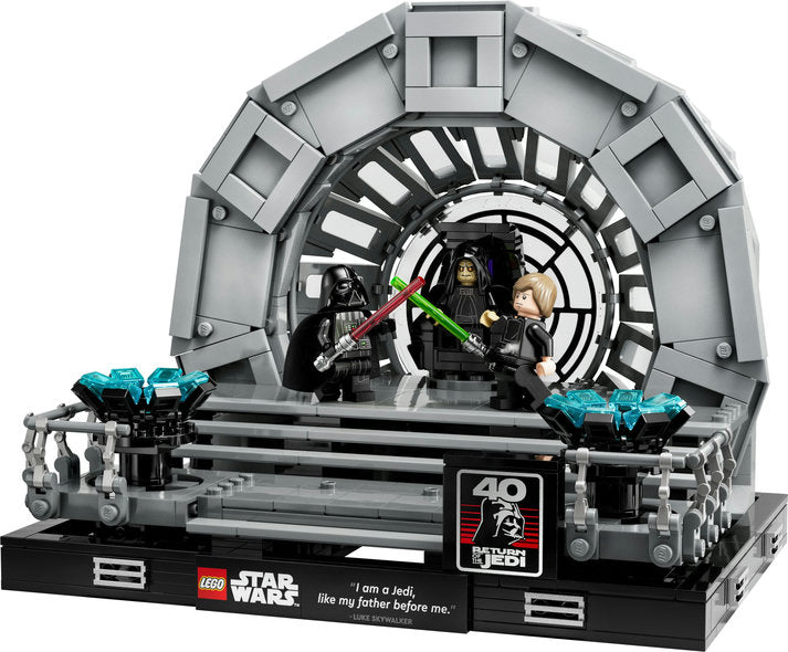 Lego-LEGO Star Wars - Emperor's Throne Room Diorama-75352-Legacy Toys