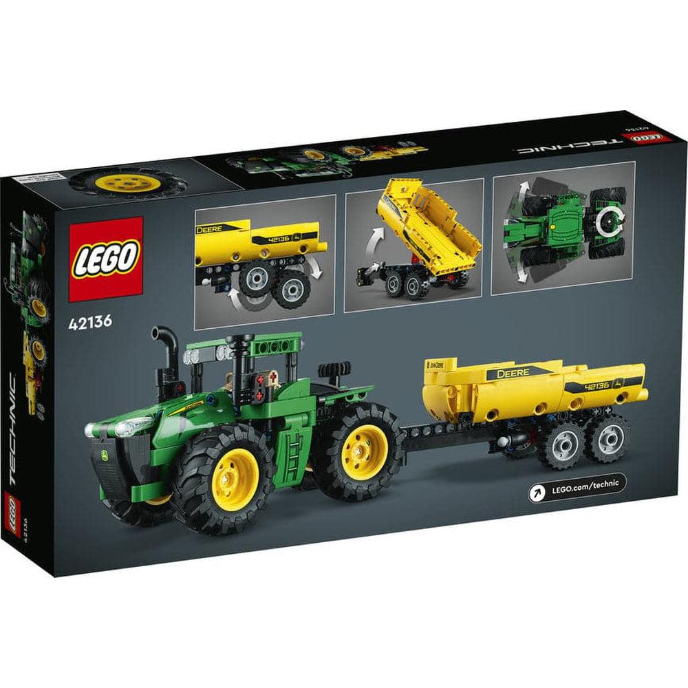 Lego-LEGO Technic John Deere 9620R 4WD Tractor Technic-42136-Legacy Toys