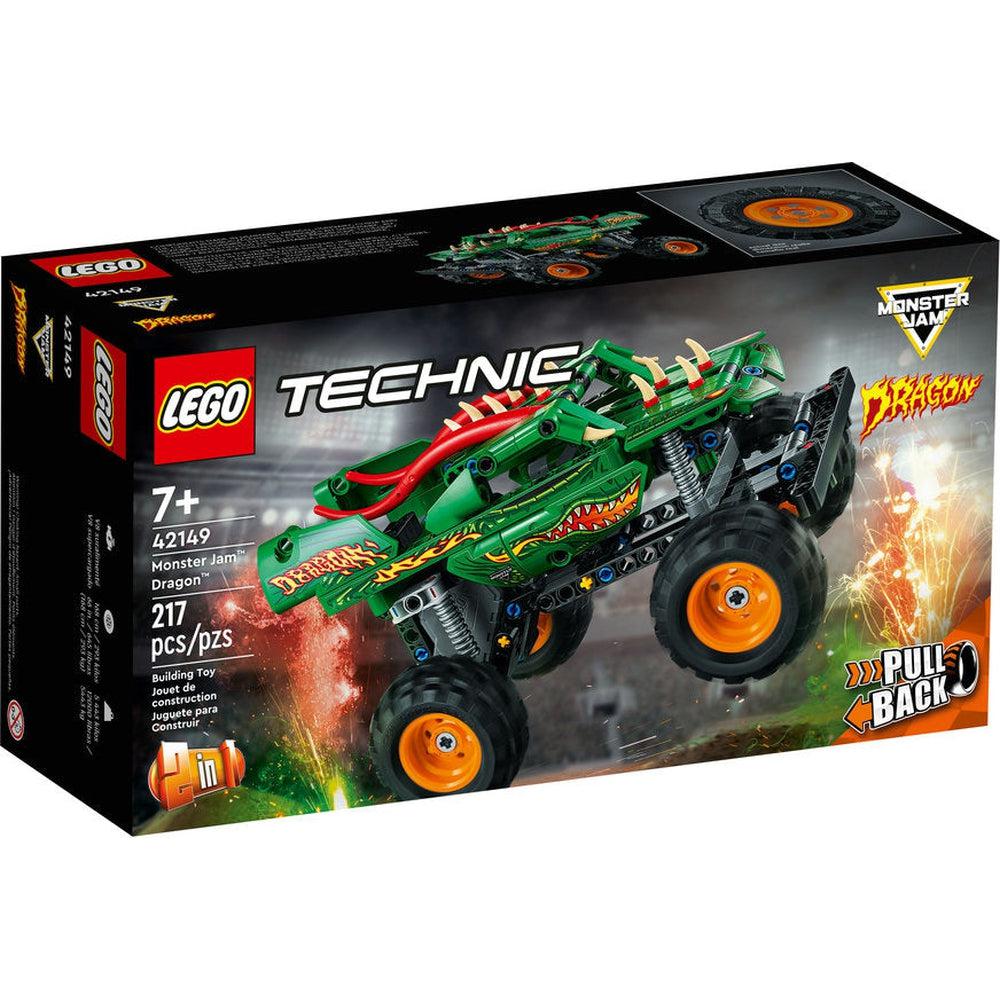 Lego-LEGO Technic Monster Jam Dragon-42149-Legacy Toys