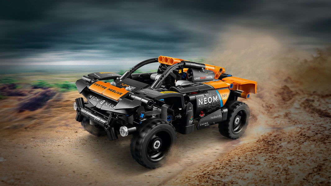 Lego-LEGO Technic - NEOM McLaren Extreme E Race-42166-Legacy Toys