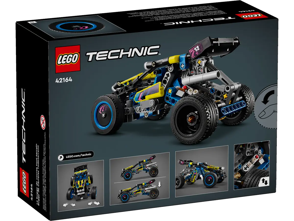 Lego-LEGO Technic - Off-Road Race Buggy-42164-Legacy Toys