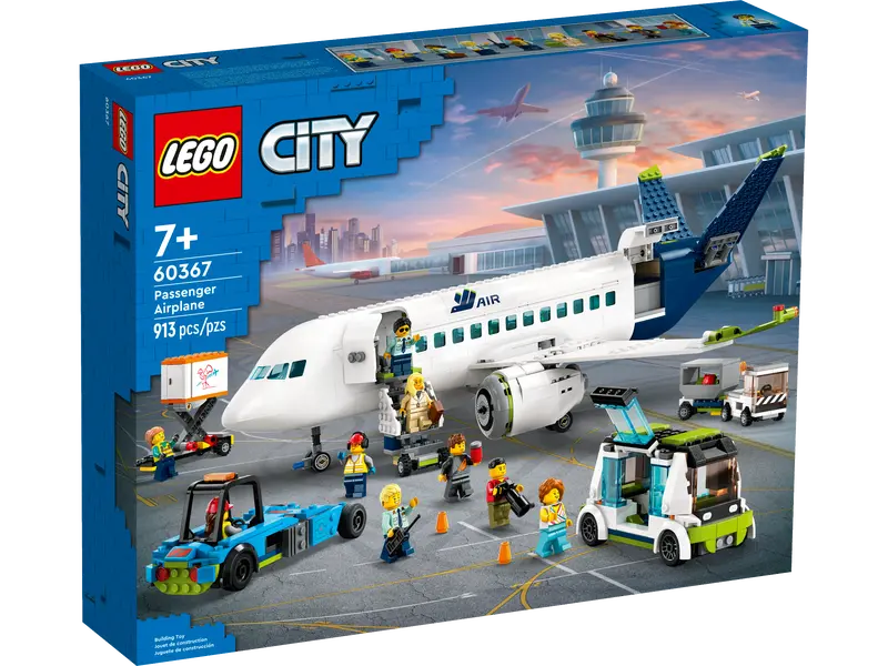 Lego-Passenger Airplane-60367-Legacy Toys