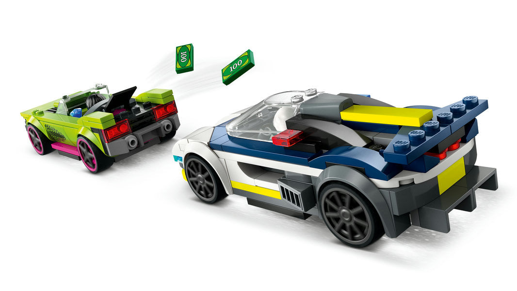 Lego-Police Car and Muscle Car Chase-60415-Legacy Toys