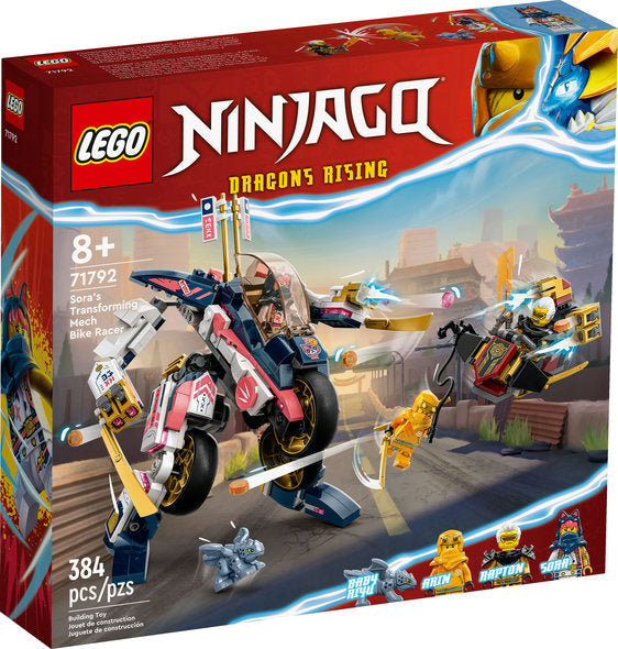 Lego-Sora's Transforming Mech Bike Racer-71792-Legacy Toys