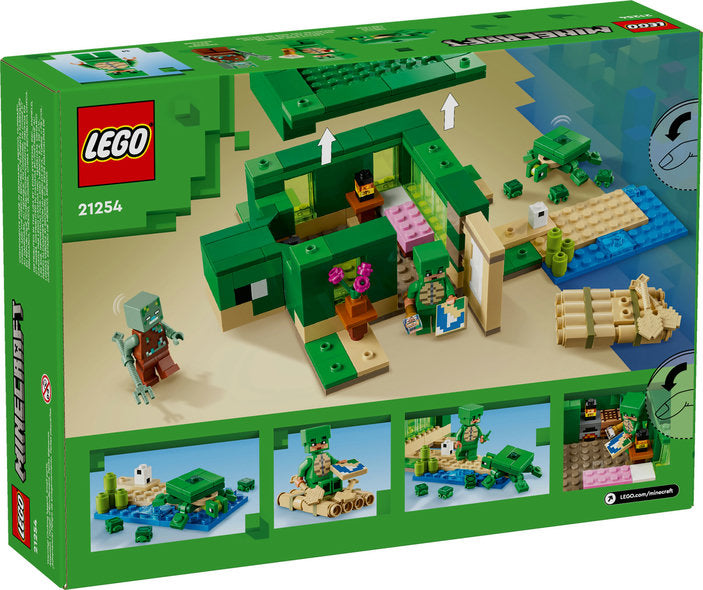 Lego-The Turtle Beach House-21254-Legacy Toys