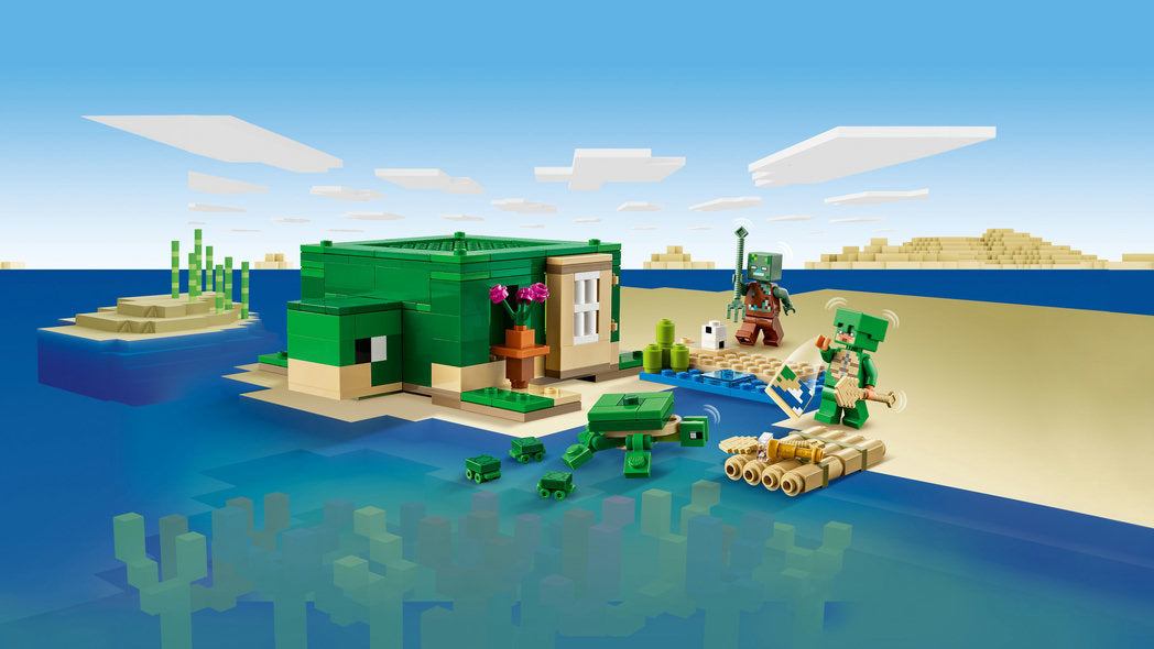 Lego-The Turtle Beach House-21254-Legacy Toys