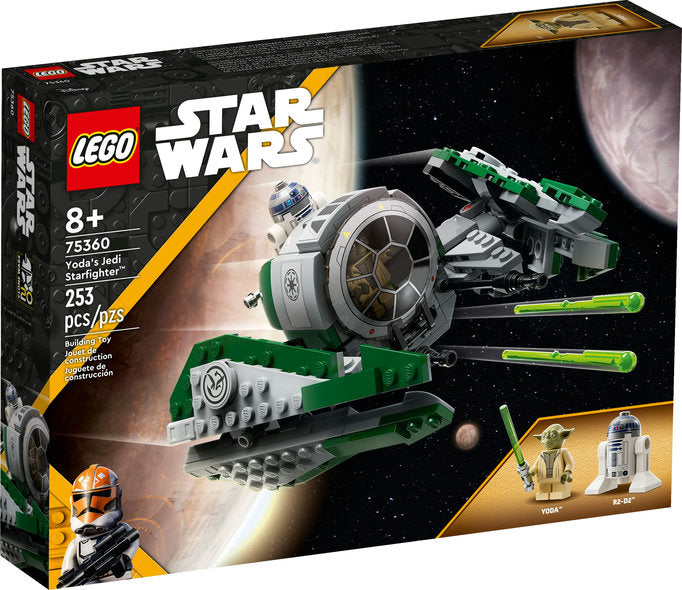 Lego-Yoda's Jedi Starfighter-75360-Legacy Toys