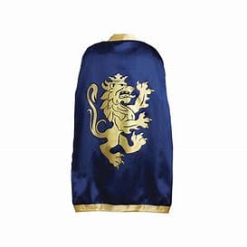 Liontouch-Liontouch Noble Knight Cape, Blue-316-Legacy Toys