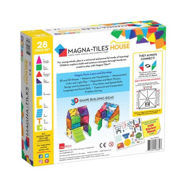 Magna-Tiles-Magna-Tiles House 28 Piece Set-18332-Legacy Toys