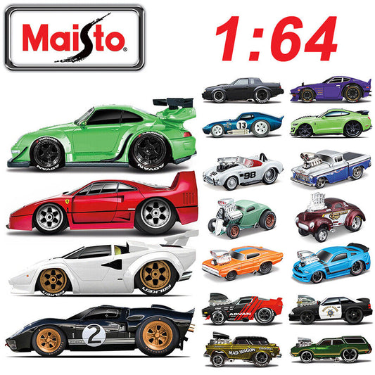 Maisto-1:64 Muscle Machines Assorted Styles-15526-Legacy Toys
