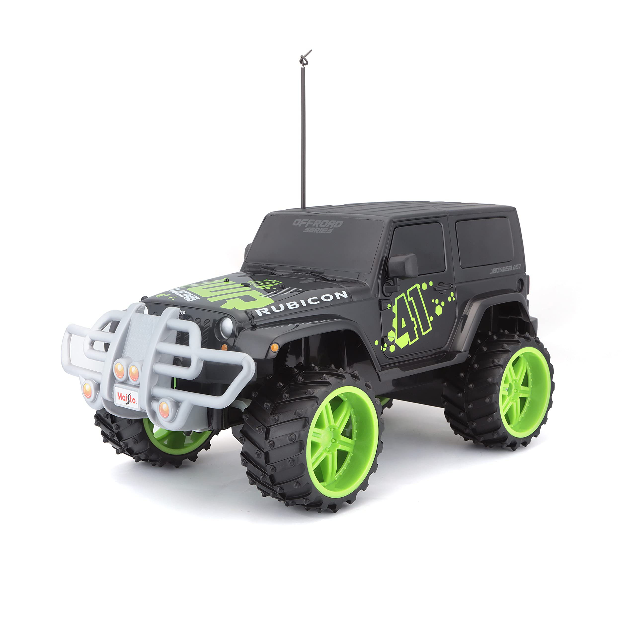 Maisto-R/C 1:16 Off-Road Jeep Wrangler Rubicon-82704-Legacy Toys