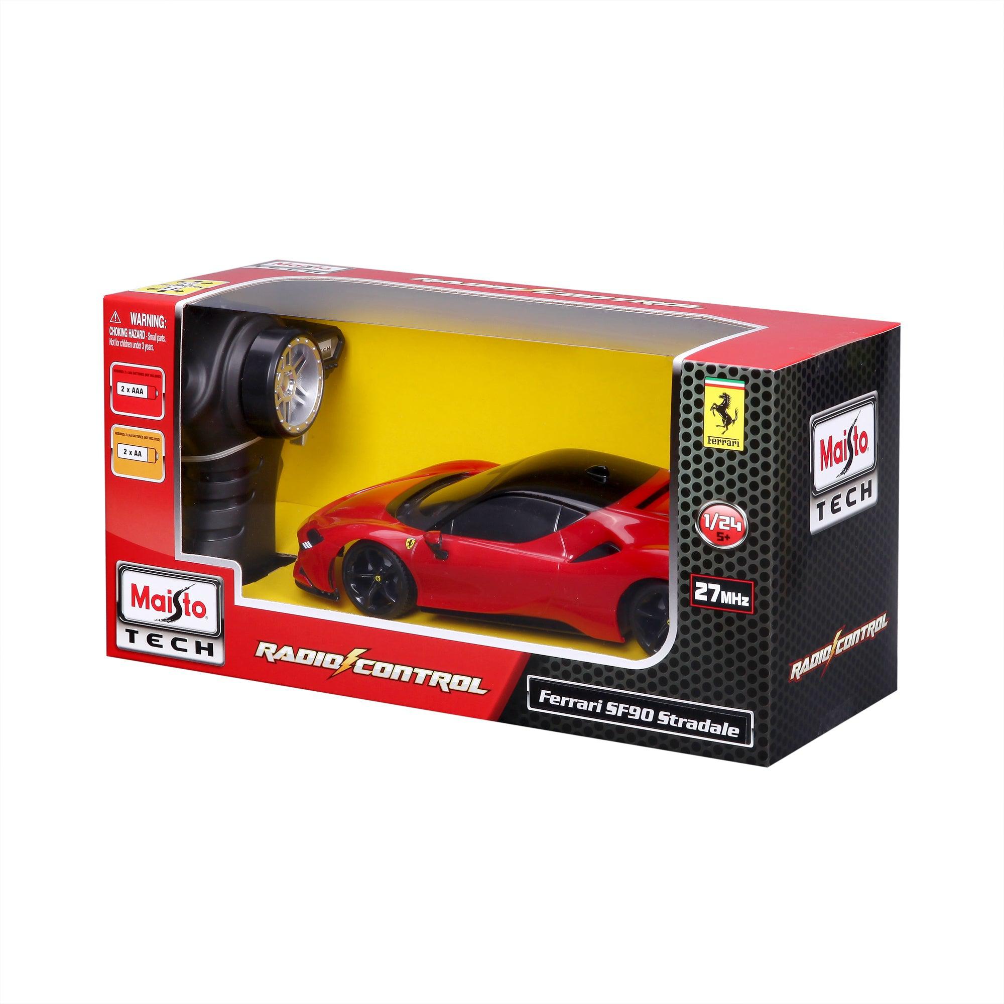 Maisto-R/C 1:24 Ferrari SF90 Stradale-81532-Legacy Toys
