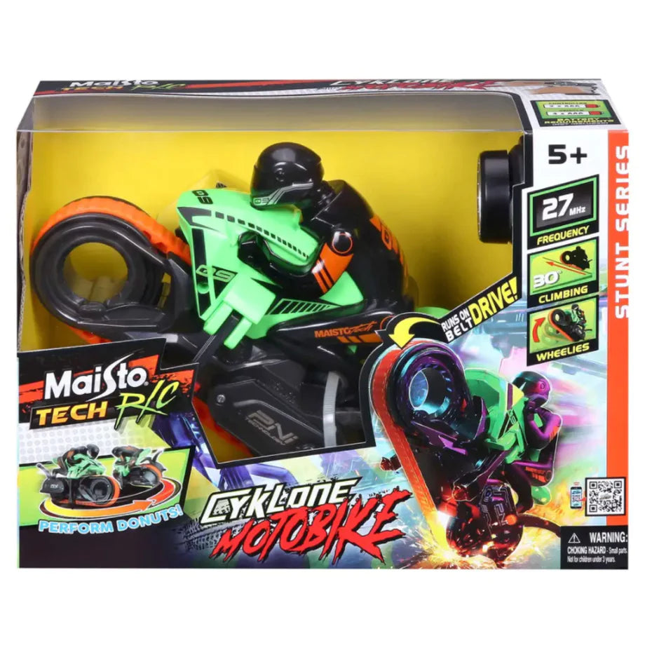 Maisto-R/C CyKlone MotoBike-82767-Legacy Toys