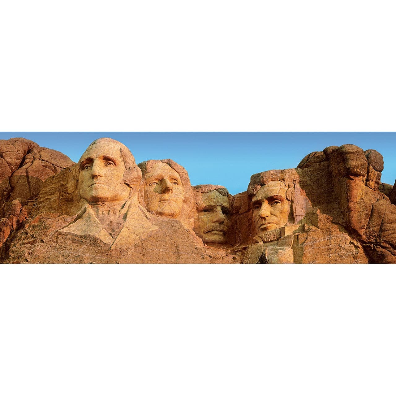 MasterPieces-American Vistas - Mount Rushmore - 1000 Piece Panoramic Puzzle-71583-Legacy Toys