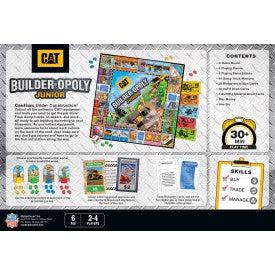 MasterPieces-CAT - Builder Opoly Junior Game-41900-Legacy Toys