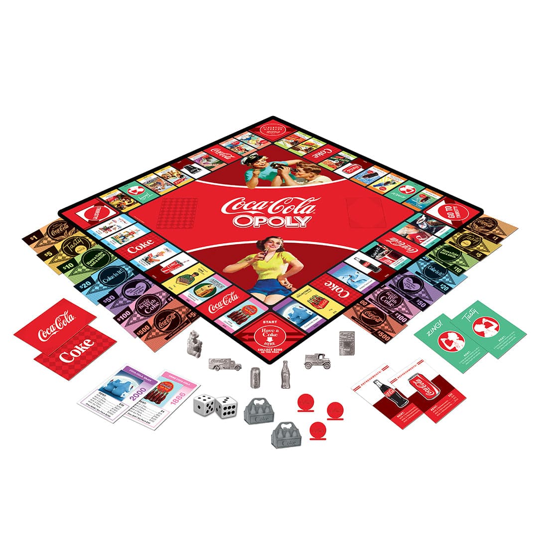 Coca-Cola Opoly Board Game