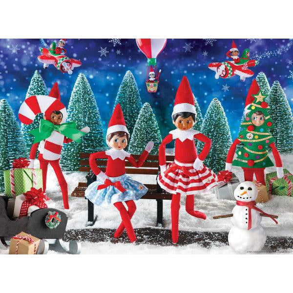 MasterPieces-Elf on the Shelf - Oh What Fun! - 60 Piece Puzzle-12308-Legacy Toys