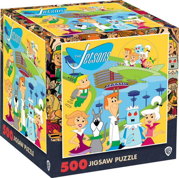 MasterPieces-Hanna-Barbera - Jetsons - 500 Piece Cube Puzzle-32369-Legacy Toys