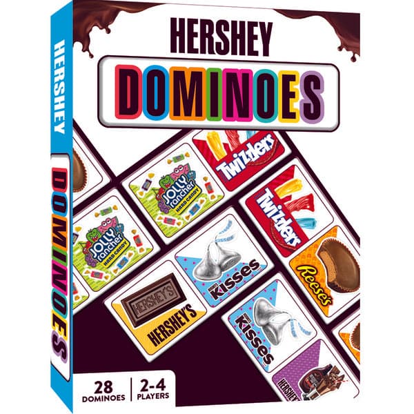 MasterPieces-Hershey Dominoes-41975-Legacy Toys